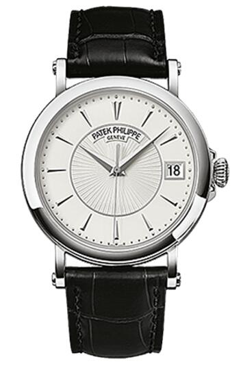 Review Patek Philippe 5153G-010 Calatrava Man White Gold watch for sale - Click Image to Close